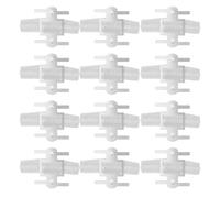 DECORNIJIA Lot de 12 Bracelets Ornement Élastiques à Fleurs Artificielles Base en Aluminium, Taille Unique Extensible, Accessoires de Poignet pour Mariage, Demoiselles D'honneur,