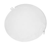 DECORNIJIA Paquet de Protection Transparent en PVC Épais 33 X 30 CM pour Éventail Rond - Étui Léger Anti-Poussière et Pochette de Transport - Protection pour Rangement et Usage Extérieur