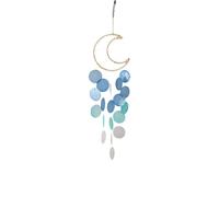 Décors de Styles côtiers pour Cour, décorations de Jardin côtier et de Plage Carillons éoliens extérieurs fabriqués à la Main Capiz Shell Windchime Capiz Wind Chimes