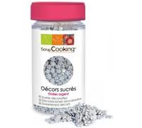 Décors sucrés étoiles - argenté Argent G