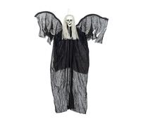 Décos et animations - Décoration à suspendre ange noir de la mort lumineux 110 cm
