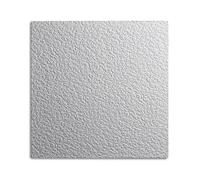 DECOSA Dalle de plafond AP103 (Gent) - polystyrène - blanc - effet crépi - 50 x 50 cm - 10 sachets (=20 m2)