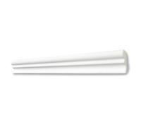 DECOSA Moulure D50 - polystyrène - blanc - 40 x 50 mm - long. 2 m - 30 pces (=60 m)