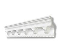 DECOSA Moulure G33 - polystyrène - blanc - 100 x 100 mm - long. 2 m - 10 pces (=20 m)