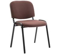 Decoshop26 Chaise visiteur empilable - Marron