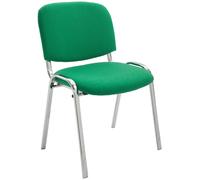 Decoshop26 Chaise visiteur empilable - Vert