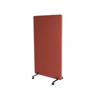 decoshop26 Cloison acoustique paravent - Marron 147x80 cm