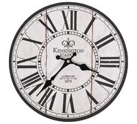 Decoshop26 Horloge murale Kensington Station - Or