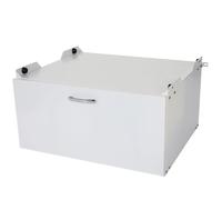 Decoshop26 Meuble bas lave-linge - Blanc