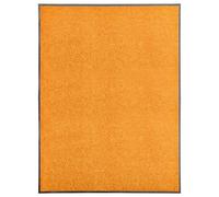 Decoshop26 Paillasson Lavable - Orange
