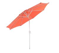 Decoshop26 Parasol de jardin déporté - Terracotta
