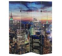 Décoshop26 Paravent 4 pans LED - New York