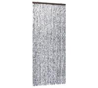 Decoshop26 Rideau Chenille - Marron beige