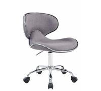 Decoshop26 Tabouret de travail - Gris clair