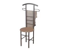 Decoshop26 Valet de chambre chaise - Or