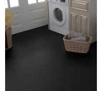 Decotalk DallePVC Adhesive Sol Noir Mat 30x30cm 30 Pièces Carrelage Autocollant Sols Cuisine Noir Revtement de Sol Adhesif Intérieur Carrelage Adhesif Mural SolsPVC Salle de Bain Buanderie