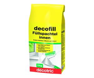 Decotric decofill Enduit de lissage intérieur, 5 kg, sachet decotric Quantité:1