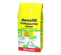 Decotric decofill Enduit de rebouchage 10 kg sac, intérieur decotric Quantité:1