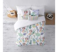 DECOULEURS - Housse de Couette Coton - Sonora - Frida Kahlo Cama de 150/160 (x 190/200 cm)