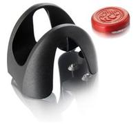 Découpe capsule - Vacuvin - Noir - Plastique Noir G
