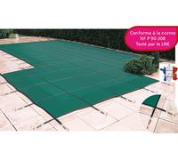 Découpe escalier piscine couverture WALU SAFE Walter