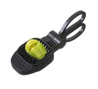 Découpe-Fraises - Hachoir Manuel en Acier Inoxydable | Hachoir À Fraises | pour Champignons, Banane, Raisin, Œuf, Légumes, Coupes à Dessert, Salade, Décorations de Support