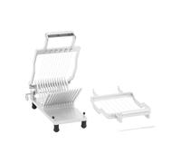 Découpe fromage professionnel - avec 2 cadres de coupe - inox / aluminium - Royal Catering