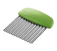 Découpe légumes - Presto - Modèle ondulé - Acier inoxydable - 100 mm x 100 mm - 1 pièce
