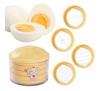 Découpe-Oeufs Dur - Trancheur Multifonction pour Œufs Mimosa,Hachoir de Précision Râpe Résistante de Cuisine Manuel pour Tomates Cerises Fromage Oignon Pommes de Terre et Salade