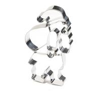 Découpe pâte inox Grand Père Noël 18 cm