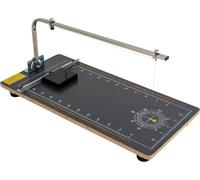 Découpeur à fil chaud pour polystyrène expansé/polystyrène - T21 - Table 38×78 cm - 30 W - Réglable de 50 à 300 °C - 110-220 V - Acier inoxydable et bois