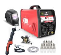 Découpeur plasma à allumage pilote - Découpeur plasma - Découpeur plasma avec allumage pilote | Courant 100 amp & épaisseur de coupe 45 mm - 400v | Comprend une torche à plasma de Vector Welding