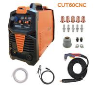 Découpeur plasma CNC - CUT65 PT60 - Allumage par arc pilote sans haute fréquence - 65A 110/220V - Coupe jusqu'à 30 mm - Torche de brasage droite PT60 - CUT65-PT60