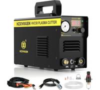 Découpeur plasma - Onduleur IGBT HVC50 - 220 V, 20-40 A - Appareil portable pour la découpe du métal et de l'acier inoxydable - Prise européenne