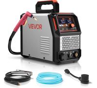 Découpeur plasma VEVOR, 65A, appareil de découpe plasma à arc pilote sans haute fréquence - avec fonction 2T/4T & temps PT réglable, affichage numérique, onduleur IGBT pour réparation à domicile, atel
