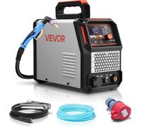 Découpeur plasma VEVOR, découpeur plasma à arc pilote 60 A, onduleur IGBT avec affichage numérique – avec fonction 2T/4T et temps PA/PT réglable pour une utilisation industrielle (400 V triphasé)