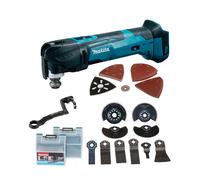 Découpeur/ponceur multifonctions MAKITA DTM51ZJX3 18 V Li-ion (machine seule) dans MAKPAC + kit d'accessoires