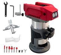 Découpeuse à bois sans fil, 800W, base en aluminium, 30000 tr/min, 5 vitesses