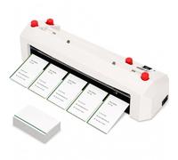 Découpeuse automatique de cartes 90×54 mm, découpe A4 | Machine de découpe et de reliure de cartes de visite, 30 pcs/min, pour imprimeries et ateliers