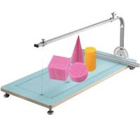 Découpeuse de polystyrène - Bleue - Pour la mousse et le polystyrène - Avec fil chauffant - Découpeuse de mousse précise pour le modélisme & la décoration