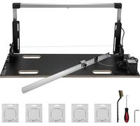 Découpeuse de polystyrène VEVOR, découpeuse de mousse 200W en alliage d'aluminium, 360℃ Styrocutter avec alliage nickel-chrome, tension de sortie 38V, épaisseur de coupe 420 mm Machine à rainurer pour