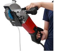 Découpeuse électrique Rainureuse 2800W 220V 7000 tr/min 5 lames diamant avec pompe à eau pour béton et pierre