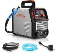 Découpeuse plasma VEVOR, 50A Découpeuse plasma, affichage numérique IGBT Découpeuse inverter avec fonction 2T/4T & temps PA/PT réglable, Idéal pour les réparations à domicile, les ateliers