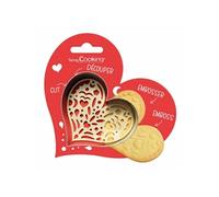 Découpoir biscuits coeur en relief