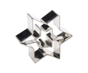 Découpoir Etoile double 5 cm en inox