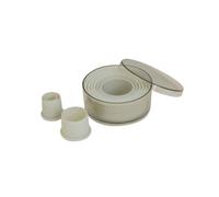Boite de 9 decoupoirs ronds unis plast