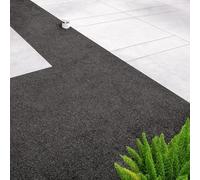 Decoweb Gazon Artificiel Métropolitain Gris foncé - 22 mm - 2m x 3.00m