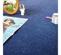 Decoweb Moquette Pailletée - Flash - Bleu Marine - Echantillon 15 x 20 cm