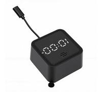 Decumeby Caméra de Fenêtre 3MP 2K, Caméra WiFi Intérieure, de sécurité Domestique 2,4 GHz 5 GHz avec Nocturne Couleur, Affichage Intelligent de L'heure de Détection pour Aquarium (Black)