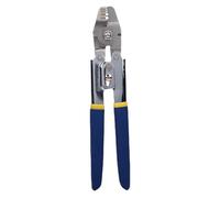 Decumeby Outil de Sertissage de Manchon de Boucle, Pince à Sertir de Câble Métallique Durable de 10 Pouces pour Cordes de Chien, Câbles en Acier avec 300 Manchons
